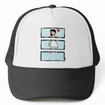 Nurse AkaKo Split Screens Hat