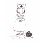 Nurse and Kitten Tees