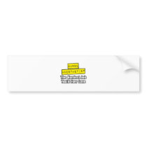 Nurse Anesthetist...Hardest Job You'll Ever Love bumper stickers