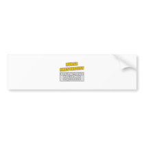 Nurse Anesthetist .. You're Impressed bumper stickers