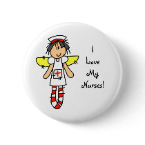 Nurse Angel buttons by SweetRascal Nurse Angel buttons