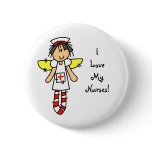 Nurse Angel buttons