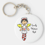 Nurse Angel Keychains