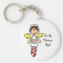 Nurse Angel Keychains