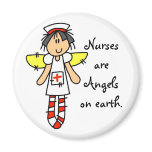 Nurse Angel Fridge Magnet