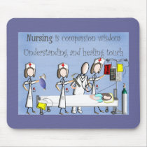 Nurse Art Gifts Mousepads