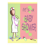 Nurse Baby Shower Invitations