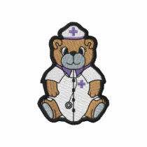 Nurse Bear embroidered shirts