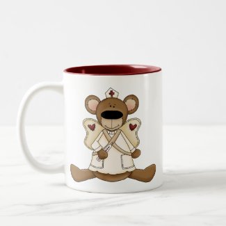 Nurse Bear Mug mug