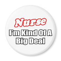 Nurse...Big Deal Fridge Magnets