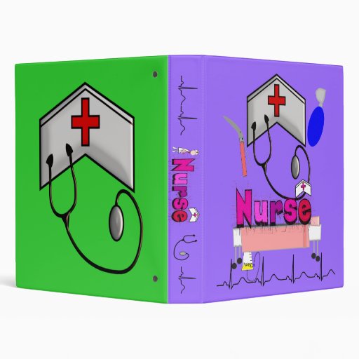 Nurse Binder, Unique Design for Nurses Binder Zazzle