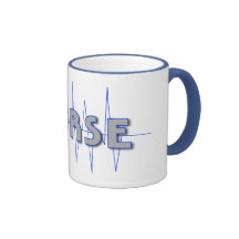 NURSE BLUE COFFEE MUGS