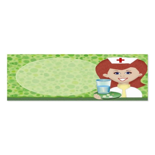 Nurse Business Card (front side)