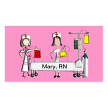 Nurse Business Cards The Hospital