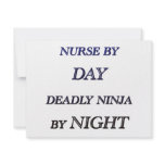 NURSE BY DAY CUSTOM INVITE