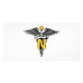 Nurse Caduceus Customized Photo Card