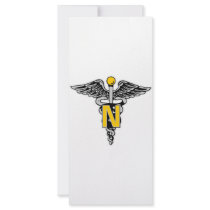 Nurse Caduceus rack cards