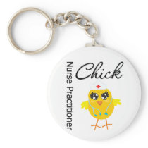 Nurse Career Chick Nurse Practitioner Keychain