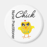 Nurse Career Chick Nurse Practitioner Fridge Magnets