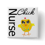 Nurse Chick Buttons