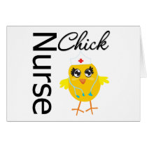 Nurse Chick Card
