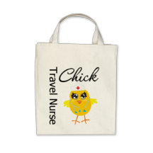 Nurse Chick v1 Travel Nurse Bag