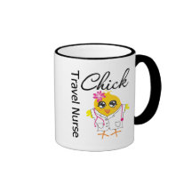 Nurse Chick v2 Travel Nurse Coffee Mug