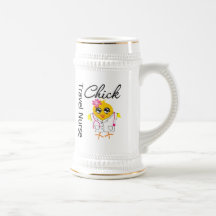 Nurse Chick v2 Travel Nurse Mug