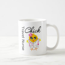 Nurse Chick v2 Travel Nurse Mug