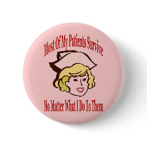 Nurse Comical Comment buttons by figstreetstudio Nurse Comical Comment buttons