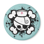 Nurse Dolly Splat Refrigerator Magnet