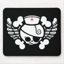Nurse Dolly Wings Mouse Pads