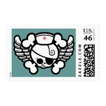Nurse Dolly Wings Postage Stamps