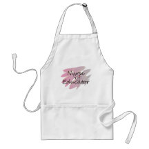Nurse Educator Abstract Design Apron