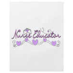 Nurse Educator Pink Hearts Design flyers