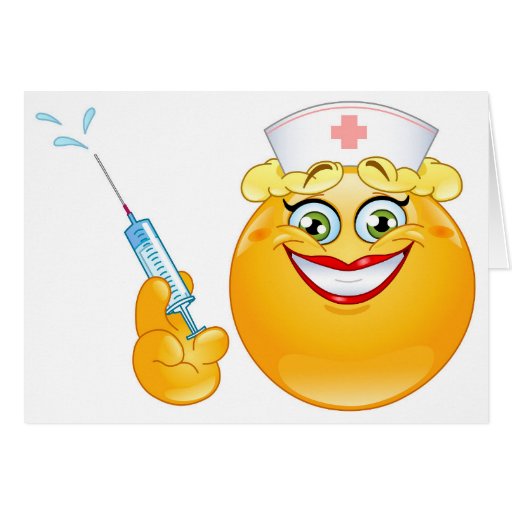 nurse emoji card | Zazzle