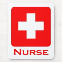 Nurse-English Mouse Mat