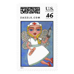 Nurse Fairy - postage stamp
