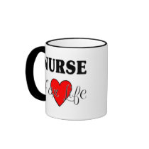 Nurse For Life mugs by bonfirenurses Nurse For Life mugs