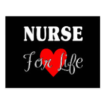 Nurse For Life Post Card
