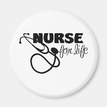 Nurse for Life Refrigerator Magnet