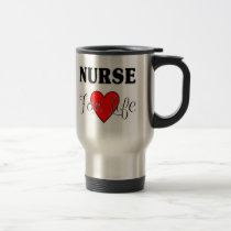 Nurse For Life RN & LPN Mug mugs
