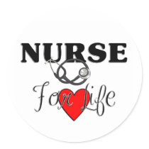 Nurse For Life Sticker by bonfirenurses Nurse For Life Sticker