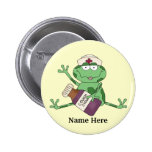 Nurse Frog Button