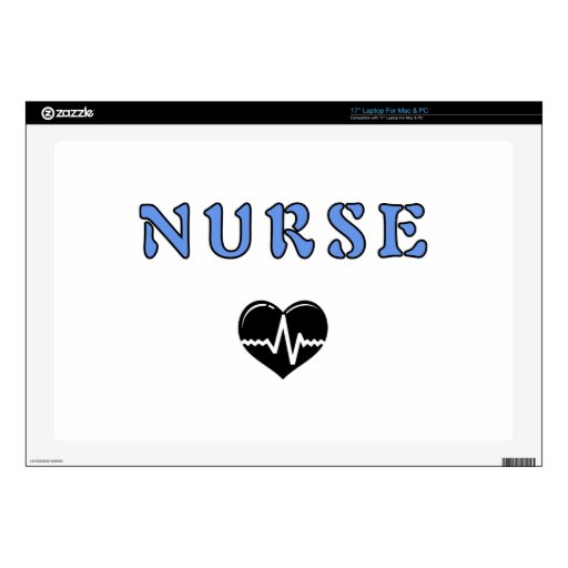 Nurse Gifts Decals For 17" Laptops