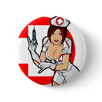 NURSE GIRL BUTTON