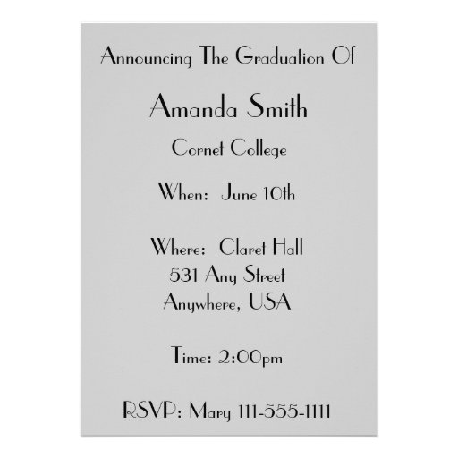 Nurse Graduation Graduation Invitations Damask