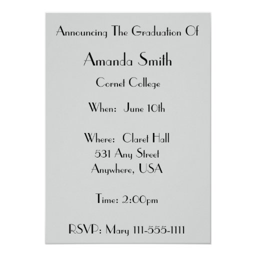 Nurse Graduation Graduation Invitations Damask 2