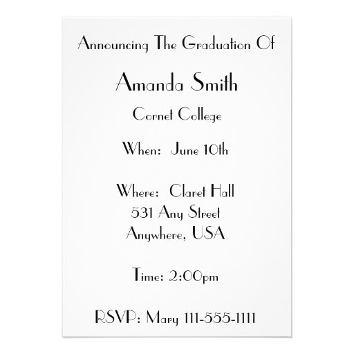 Nurse Graduation  Invitations Pink