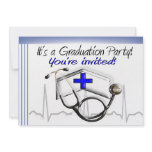 Nurse Graduation Party Invitations
